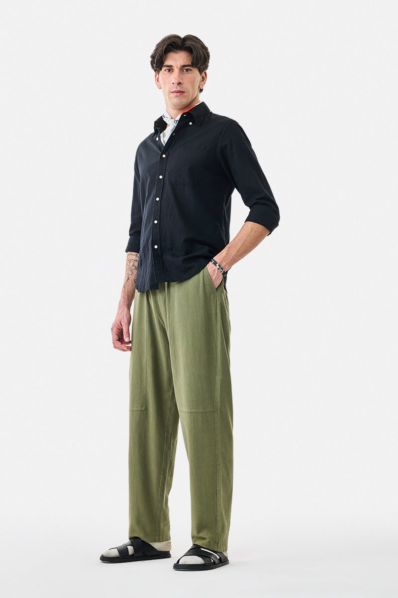 SNITCH Relaxed Fit 100% Cotton Pants - Image 2